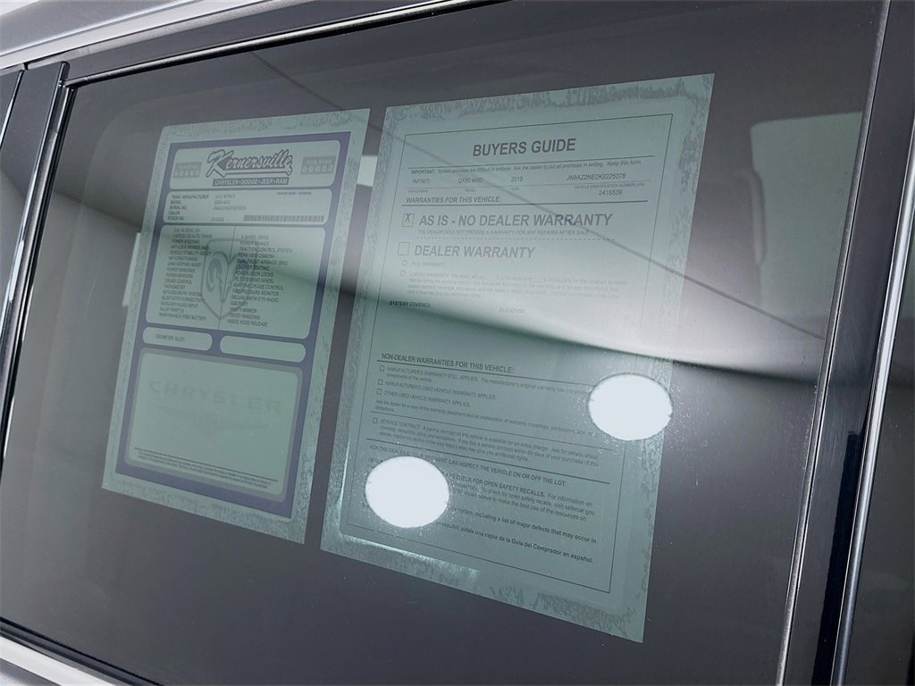 Used 2019 INFINITI QX80 Luxe w/ Proassist Package image 36