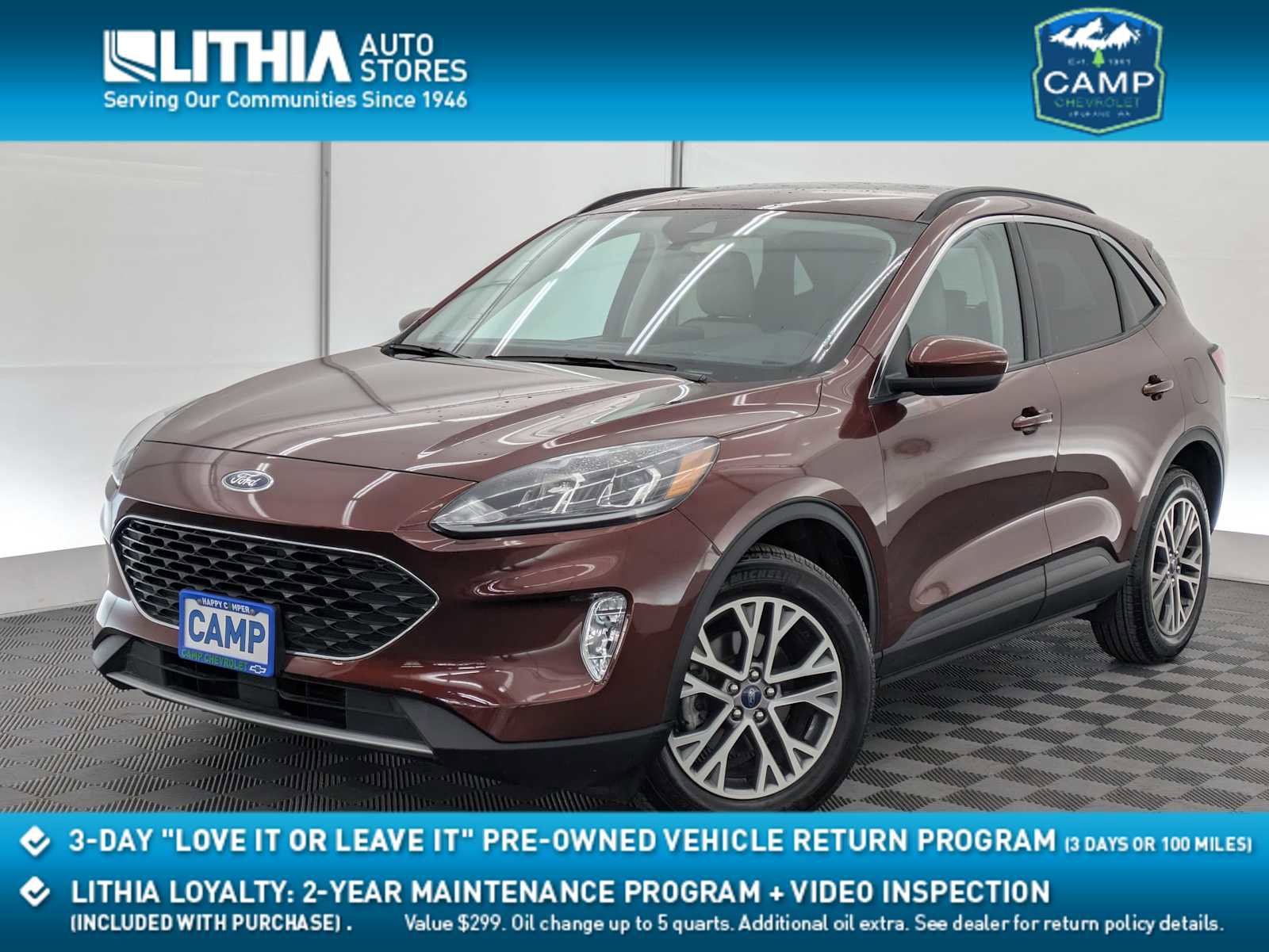 Used 2021 Ford Escape SEL