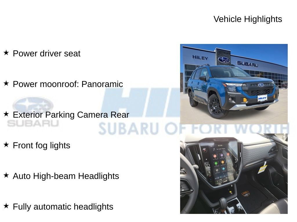 New 2026 Subaru Forester Wilderness AWD/4WD image 5
