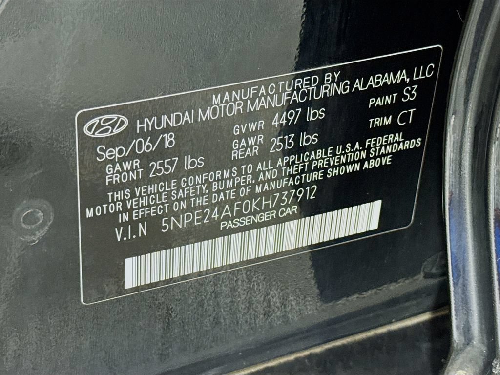 Used 2019 Hyundai Sonata SE FWD image 28