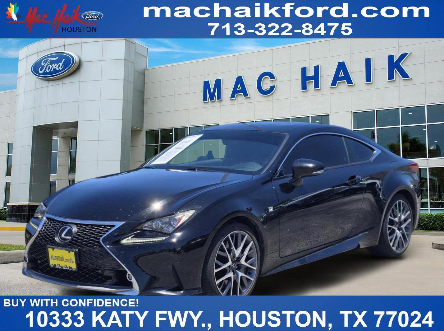 Used 2015 Lexus RC 350 w/ F Sport w/Summer Tires
