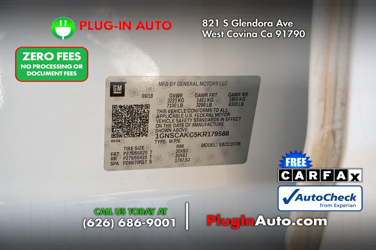 Used 2019 Chevrolet Tahoe LS w/ All-Season Package RWD image 8