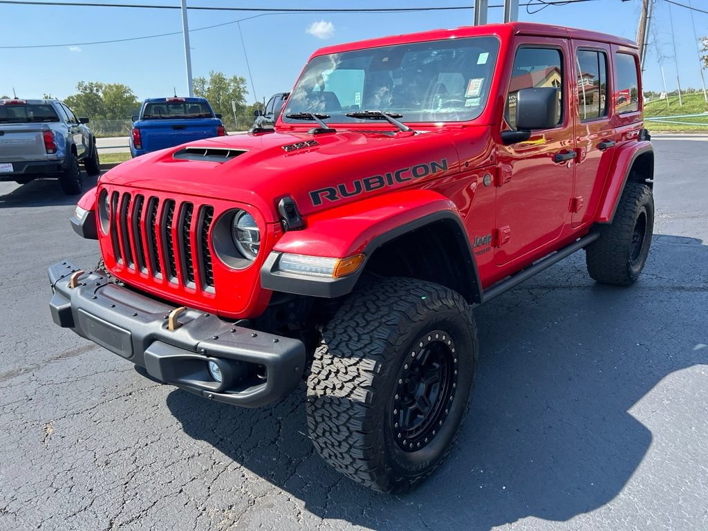 Used 2021 Jeep Wrangler Unlimited Rubicon w/ Trailer Tow Package AWD/4WD image 9