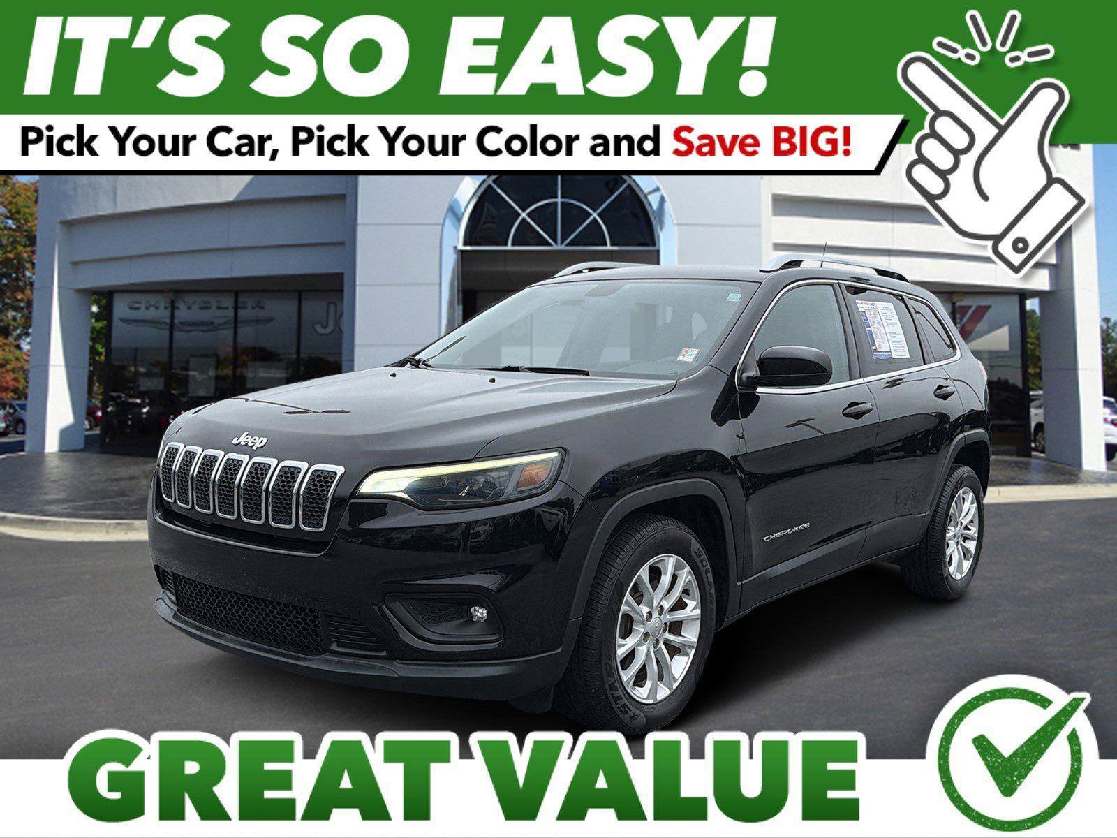 Used 2019 Jeep Cherokee Latitude w/ Popular Appearance Group