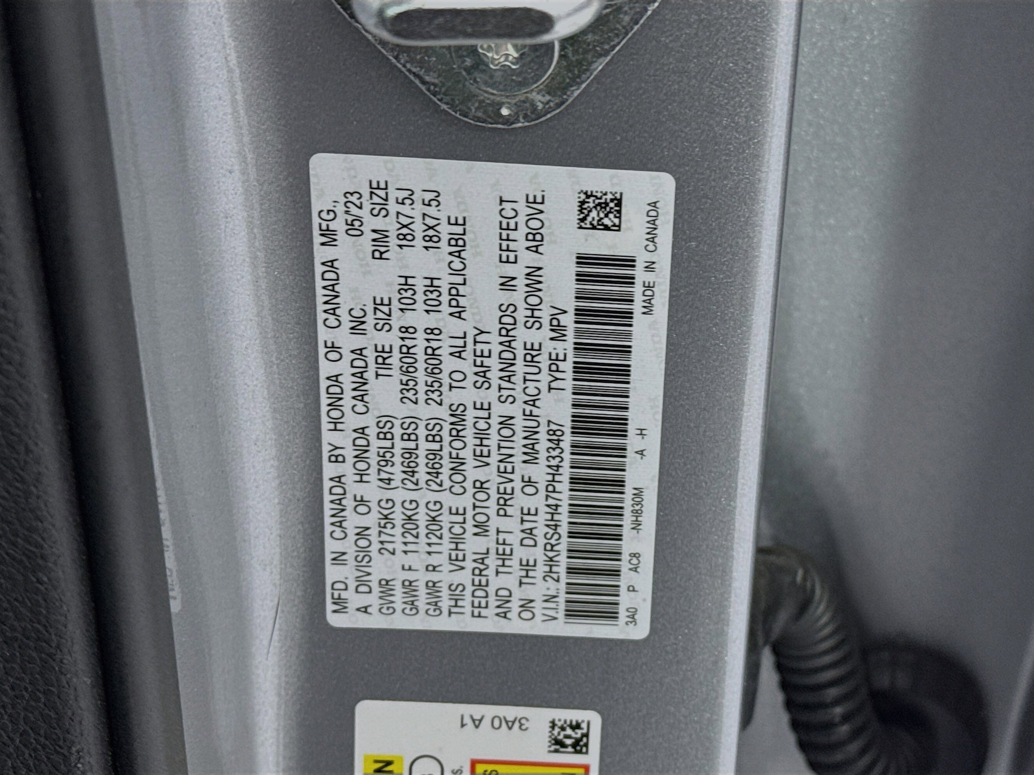 Certified 2023 Honda CR-V EX image 32