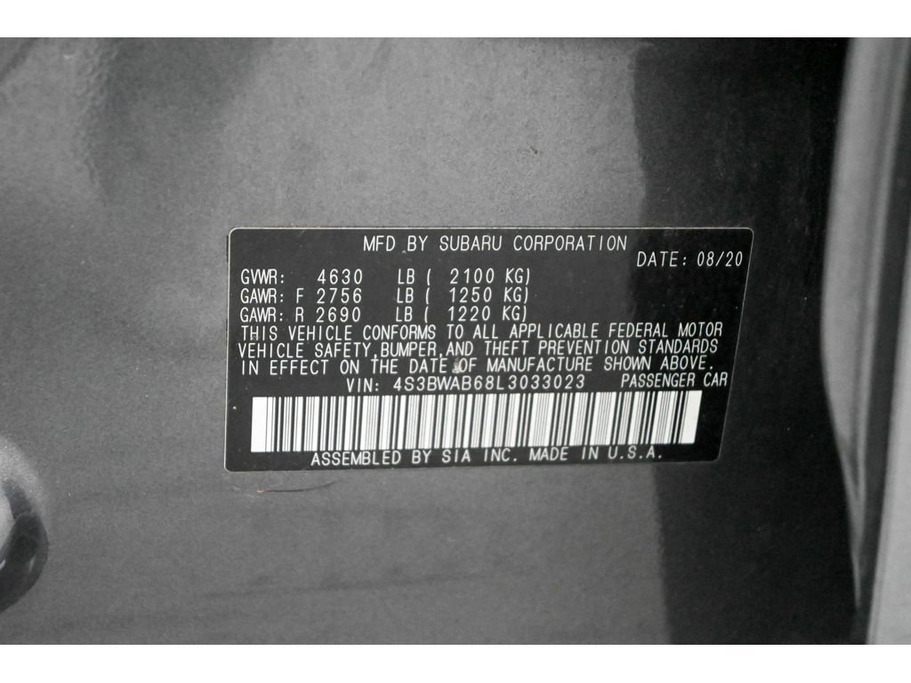 Used 2020 Subaru Legacy w/ Alloy Wheel Package image 40