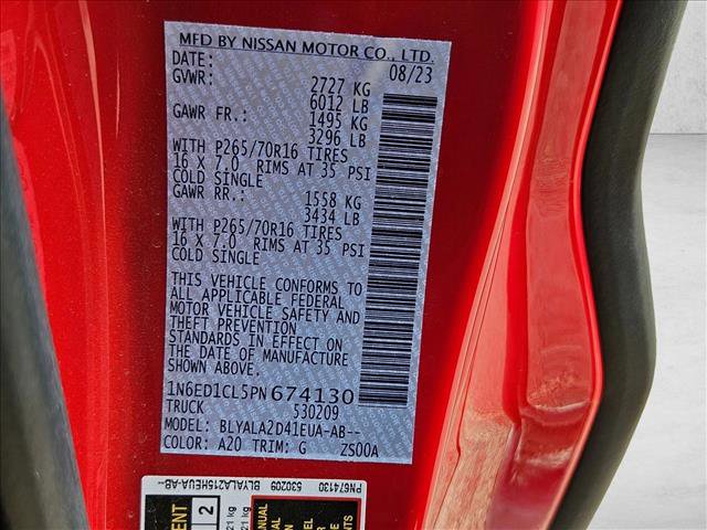 Used 2023 Nissan Frontier S w/ Technology Package image 16