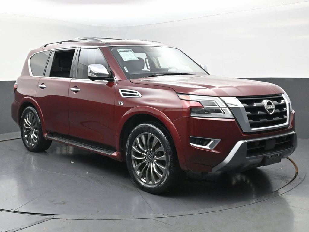 Used 2021 Nissan Armada Platinum w/ Captain's Chairs Package image 6