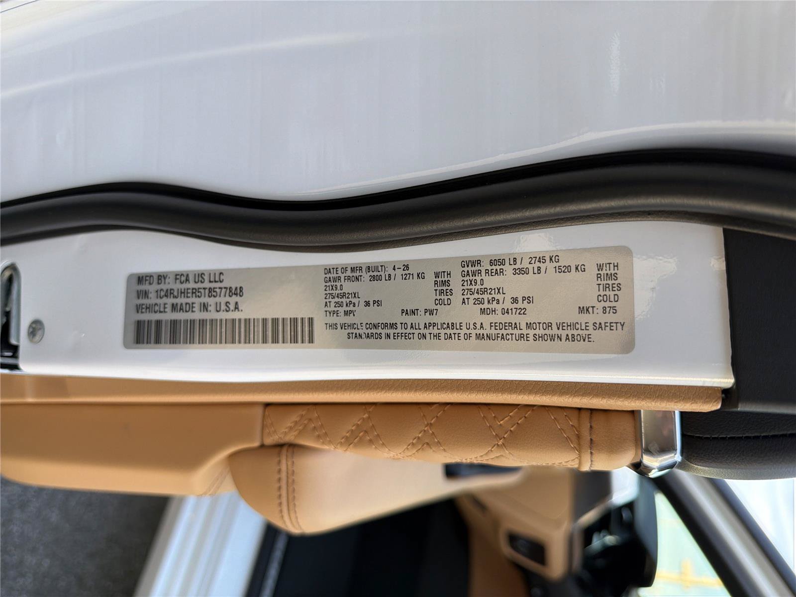 New 2026 Jeep Grand Cherokee Summit AWD/4WD image 35