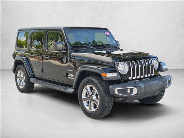 Used 2018 Jeep Wrangler Unlimited Sahara AWD/4WD image 3