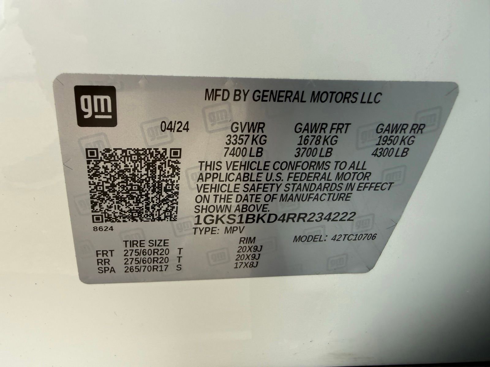 Used 2024 GMC Yukon SLT RWD image 52