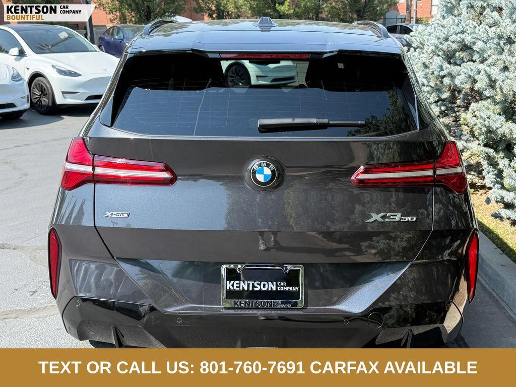 Used 2025 BMW X3 xDrive30i w/ Premium Package AWD/4WD image 7