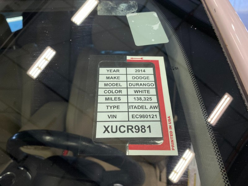 Used 2014 Dodge Durango Citadel w/ Technology Group AWD/4WD image 51