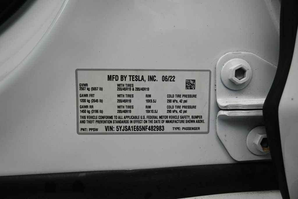 Used 2022 Tesla Model S Plaid AWD/4WD image 8