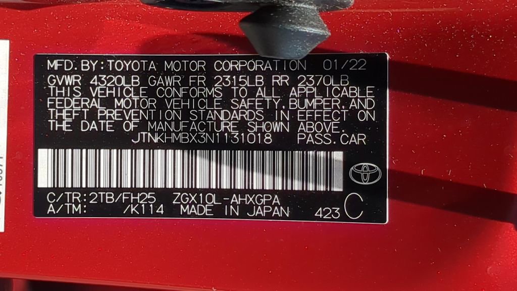 Used 2022 Toyota C-HR Nightshade FWD image 22