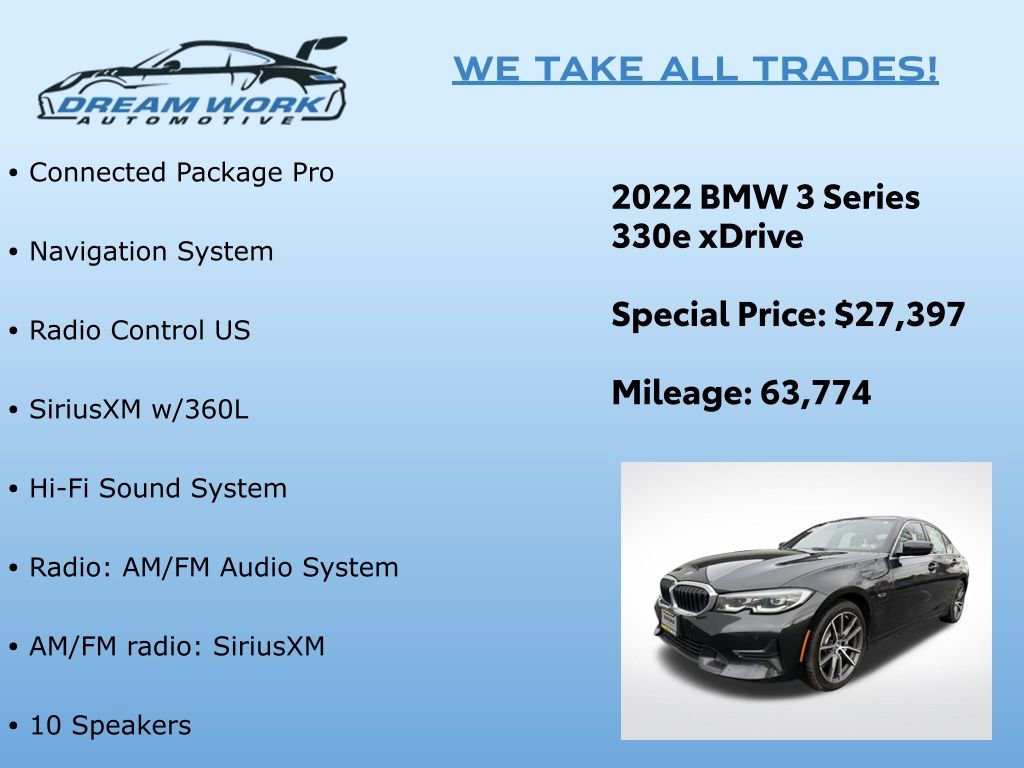 Used 2022 BMW 330e xDrive image 2