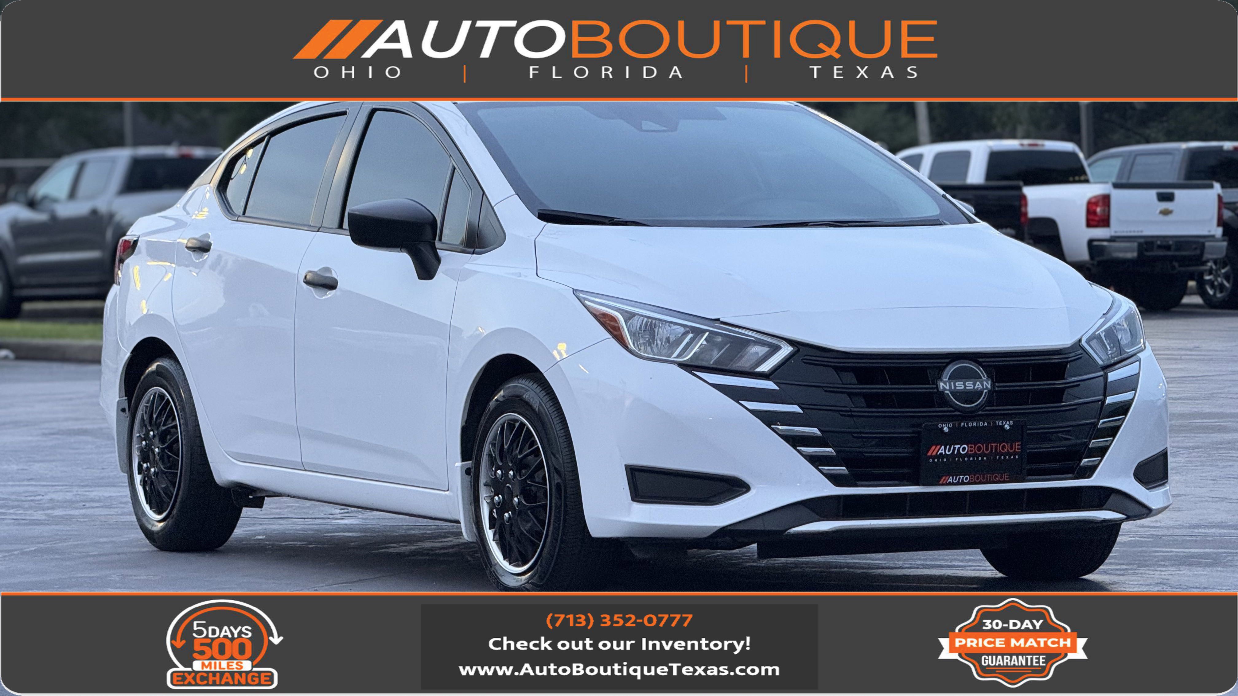 Used 2024 Nissan Versa S w/ Trunk Package