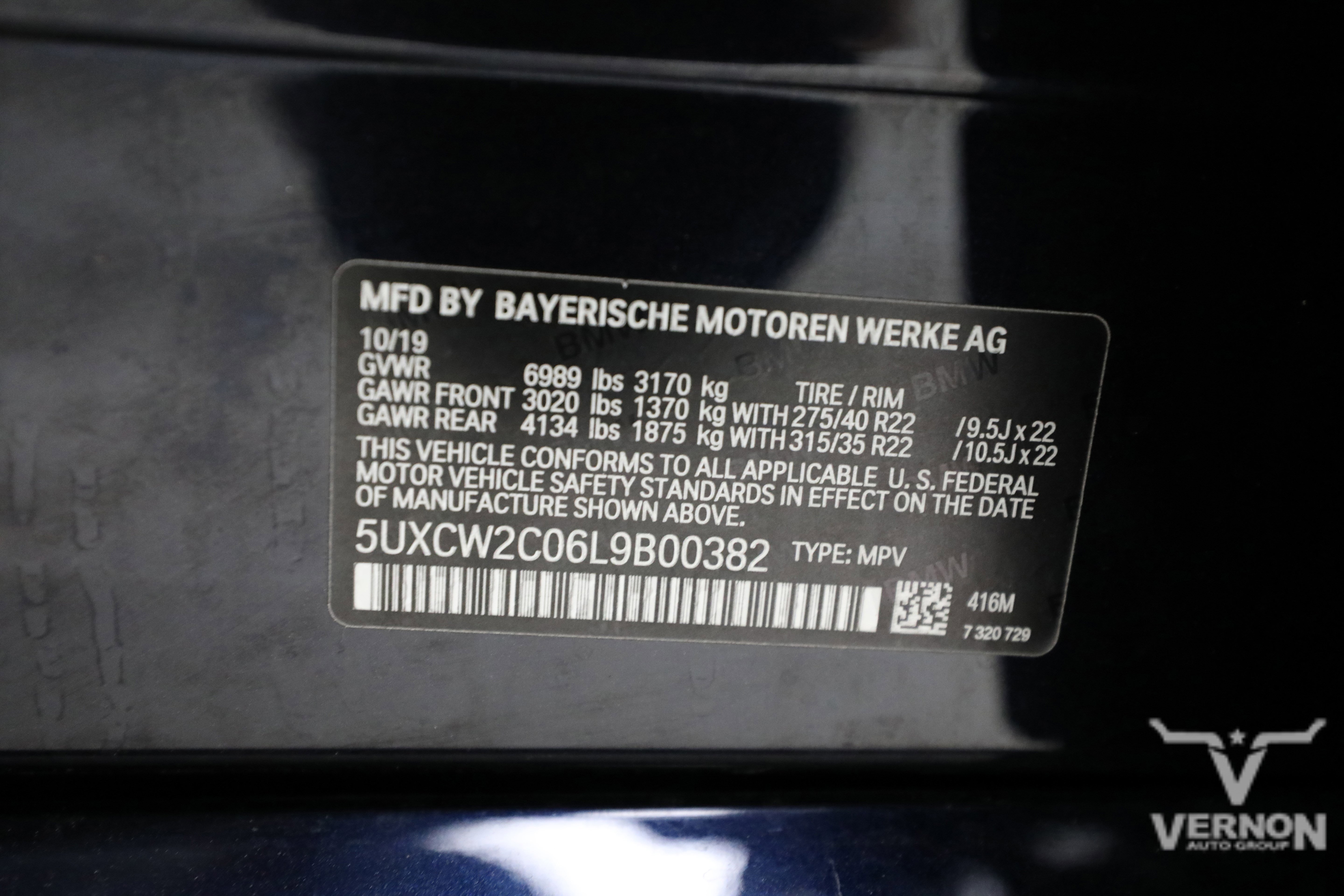 Used 2020 BMW X7 xDrive40i w/ M Sport Package AWD/4WD image 52