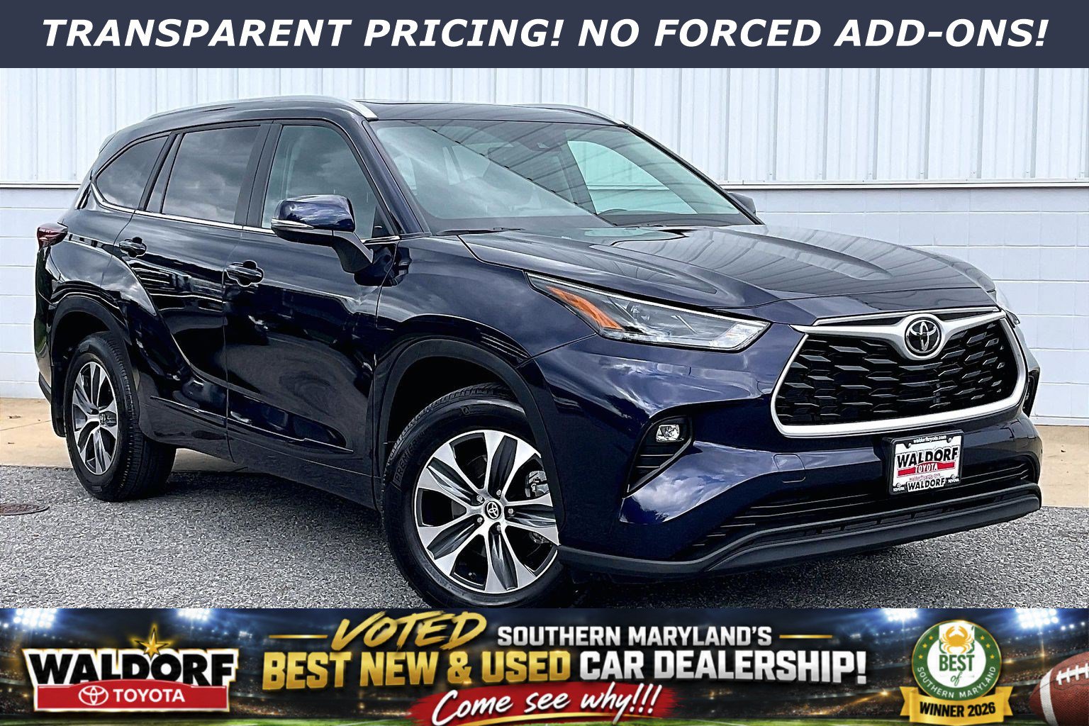 Used 2026 Toyota Highlander XLE