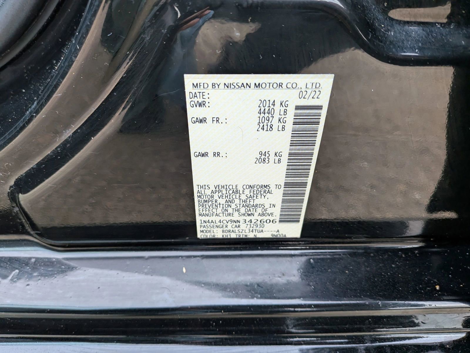 Used 2022 Nissan Altima 2.0 SR image 45