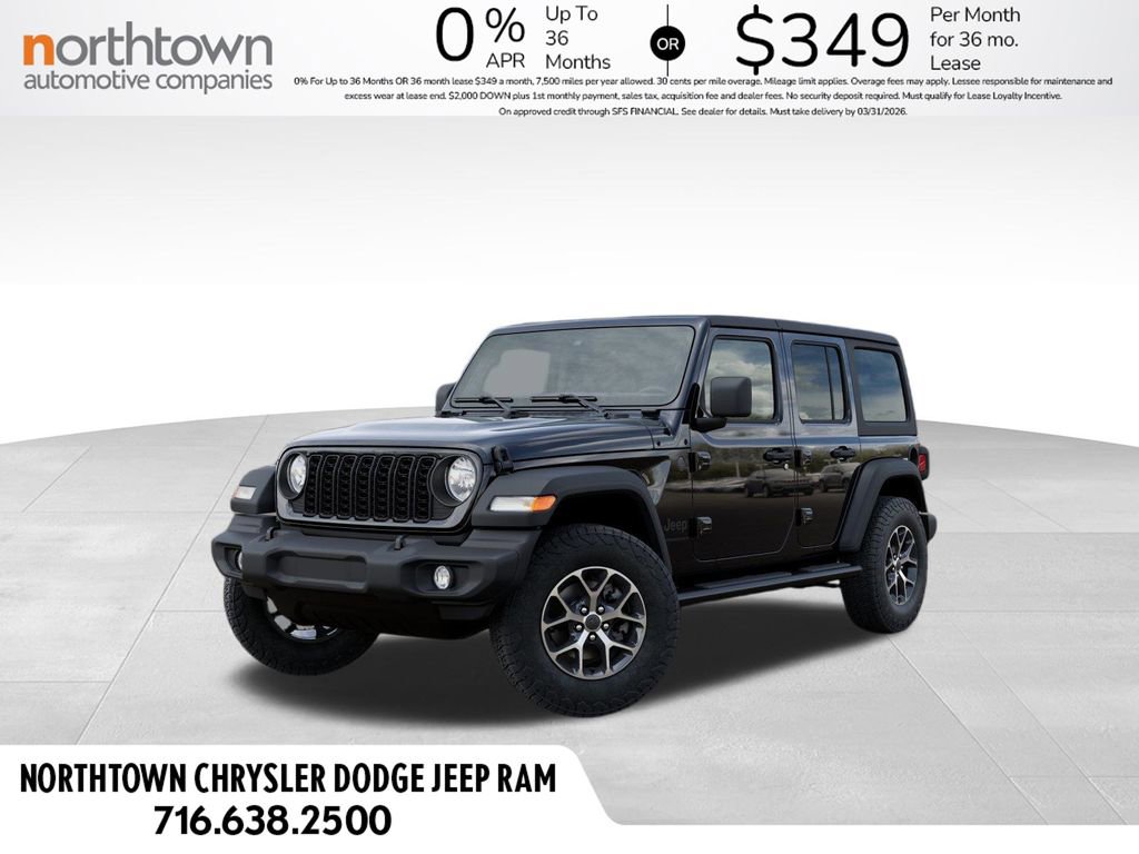 New 2026 Jeep Wrangler Sport S