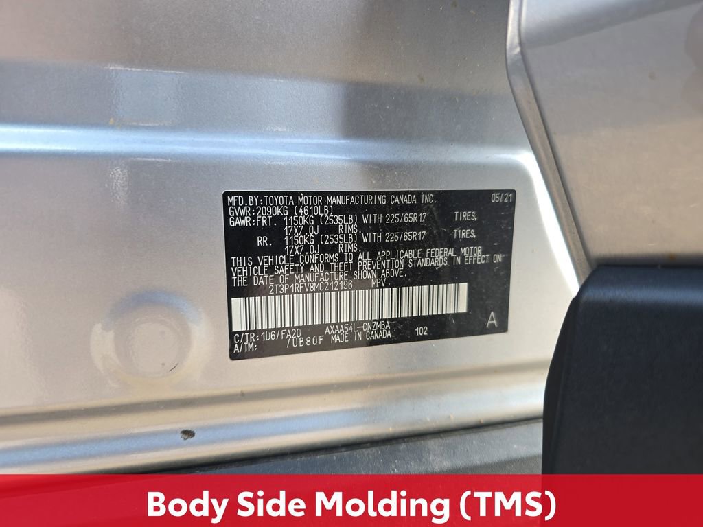 Certified 2021 Toyota RAV4 XLE image 41