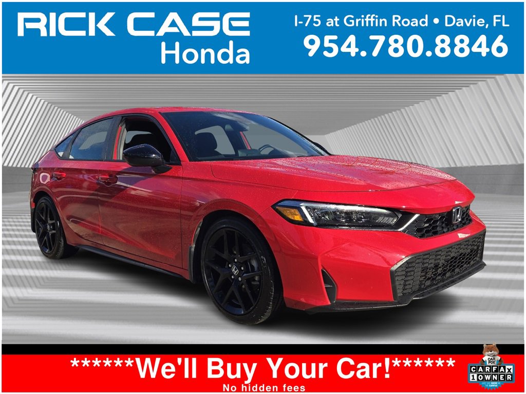 Certified 2025 Honda Civic Sport
