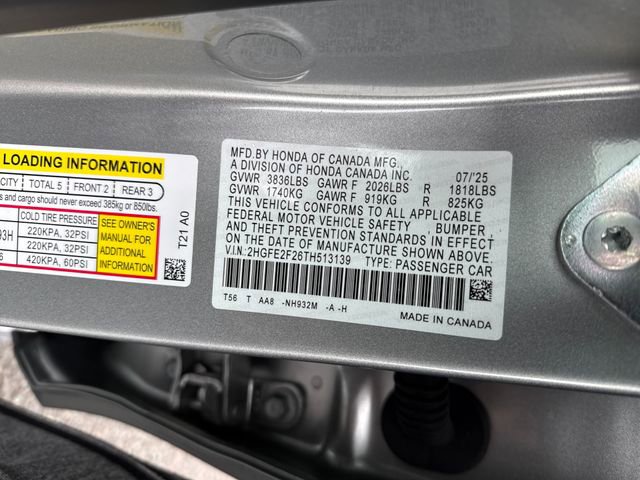 Certified 2026 Honda Civic LX image 19