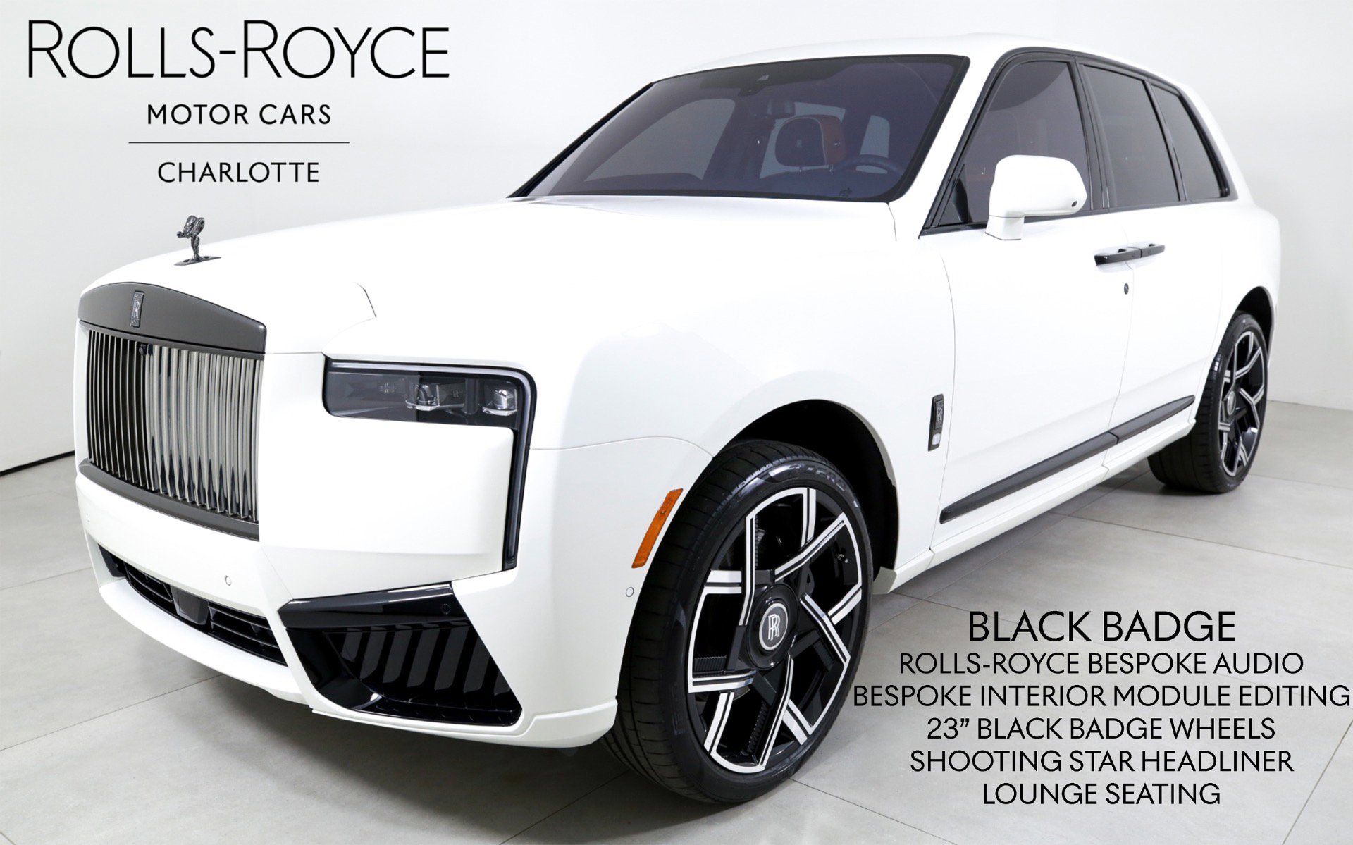 Used 2025 Rolls-Royce Cullinan Black Badge image 1