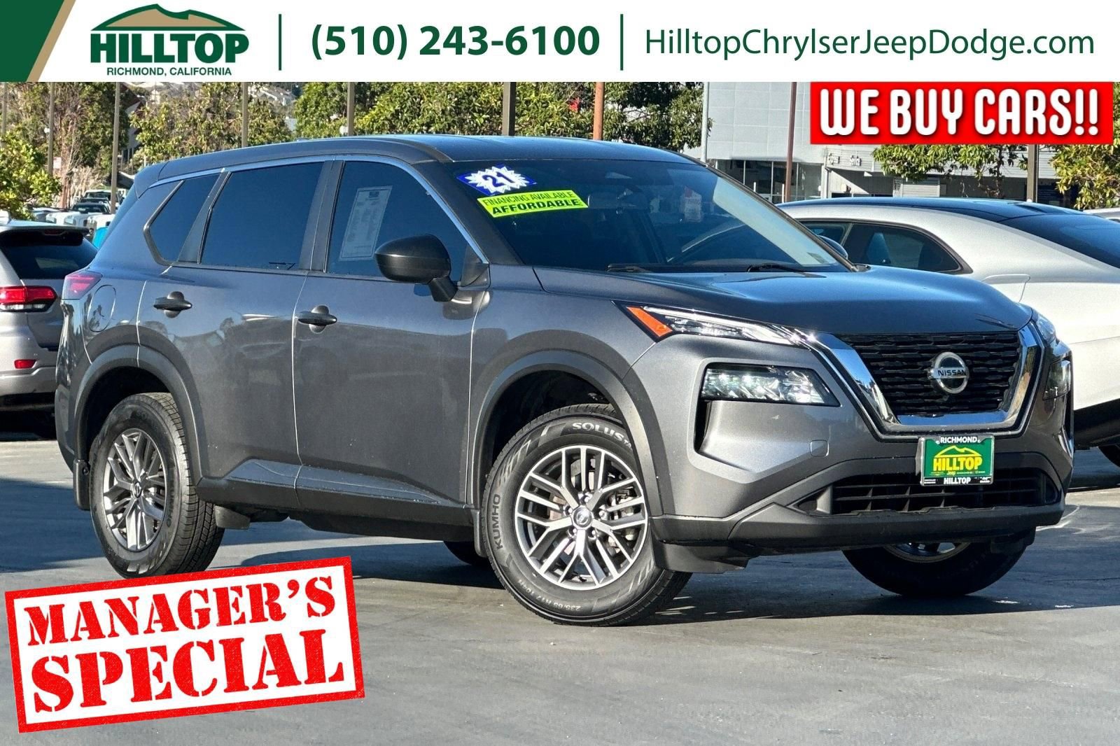 Used 2021 Nissan Rogue S