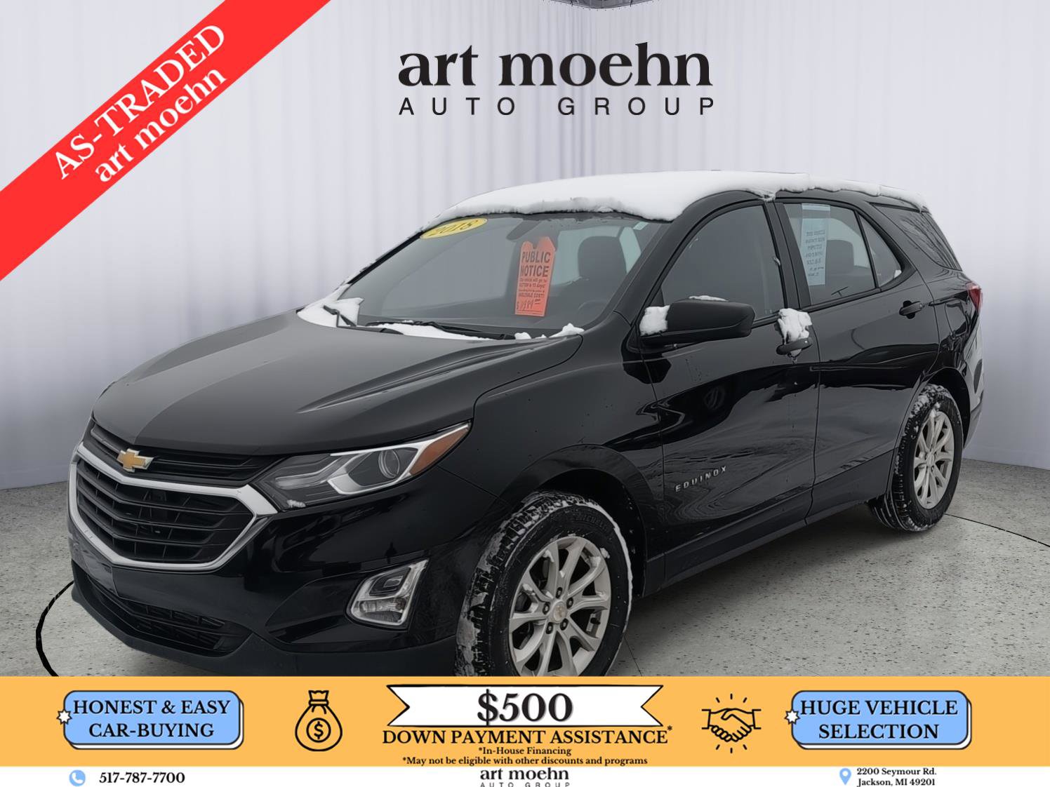 Used 2018 Chevrolet Equinox LS