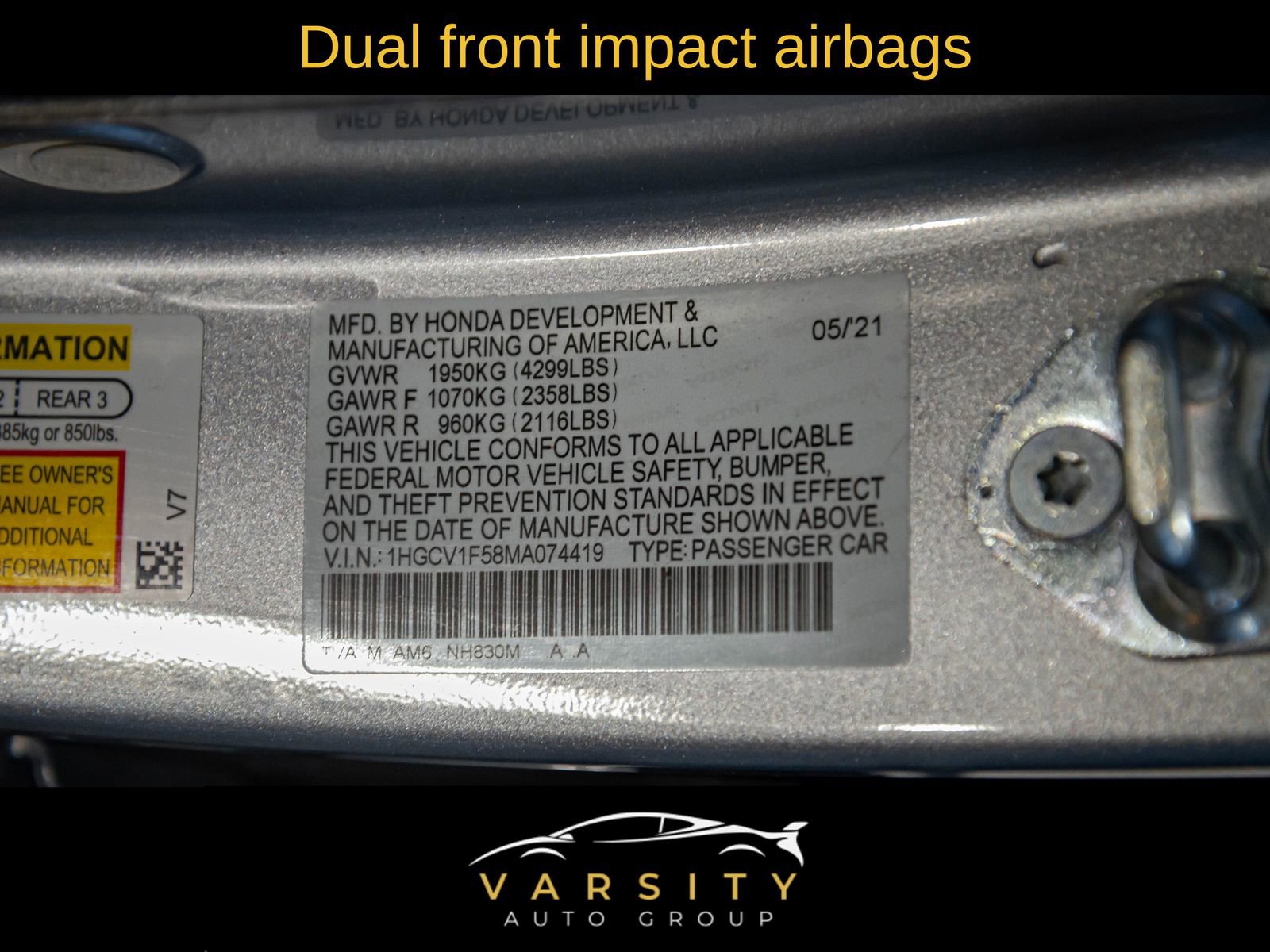 Used 2021 Honda Accord EX-L image 33