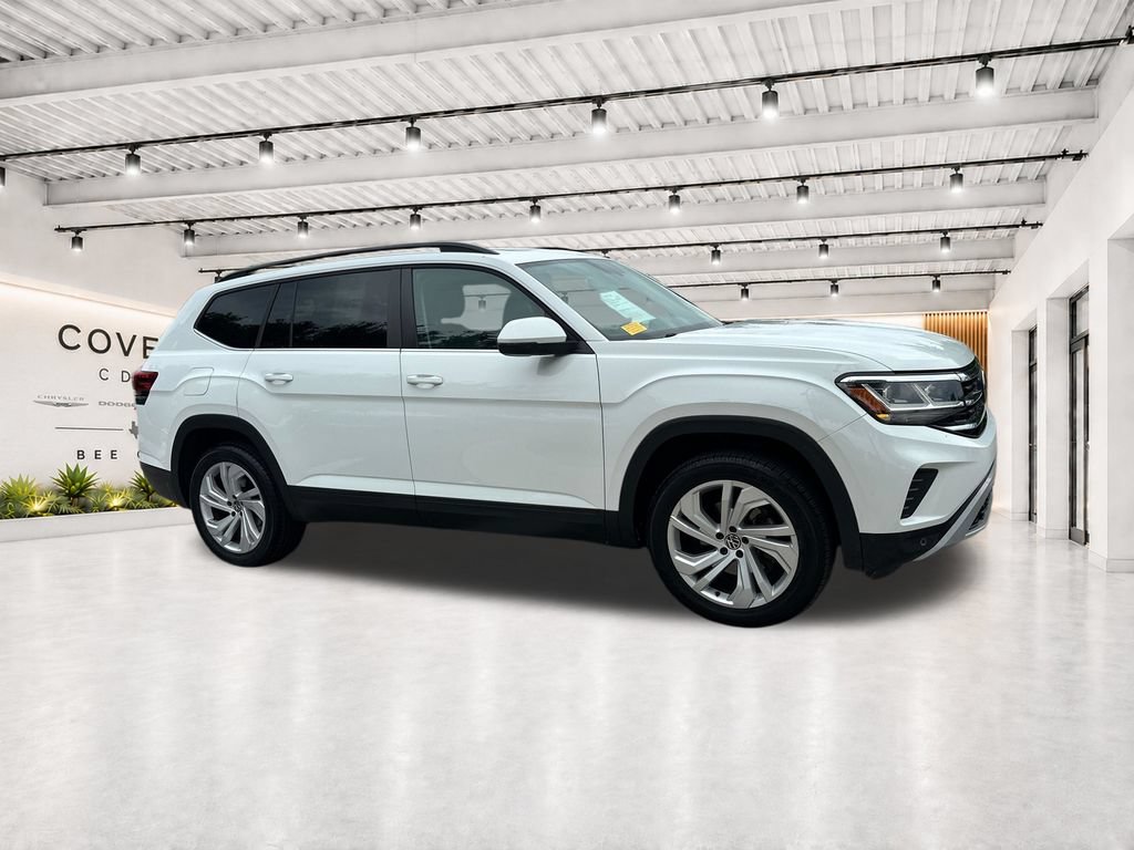 Used 2021 Volkswagen Atlas SE w/ Panoramic Sunroof Package FWD image 24