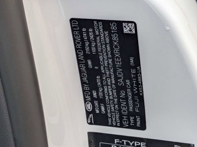 New 2024 Jaguar F-TYPE Coupe AWD image 18