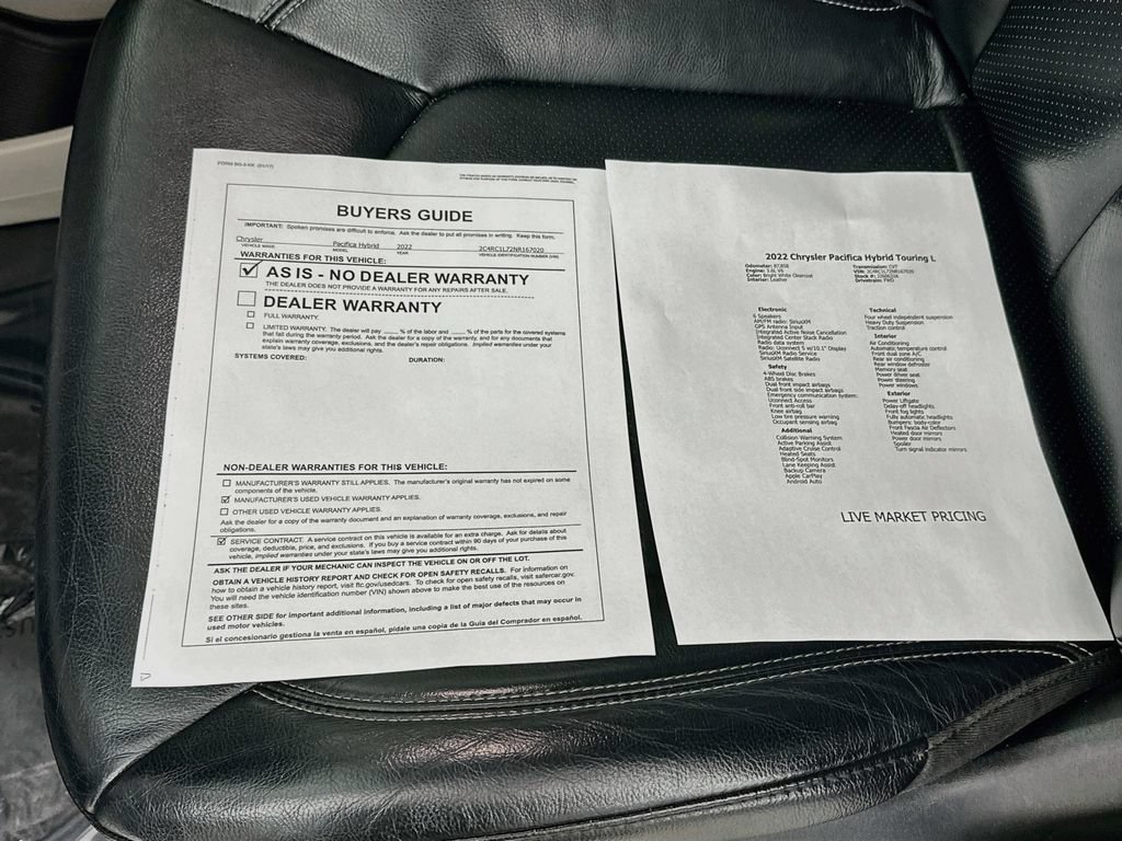 Certified 2022 Chrysler Pacifica Touring-L FWD image 13