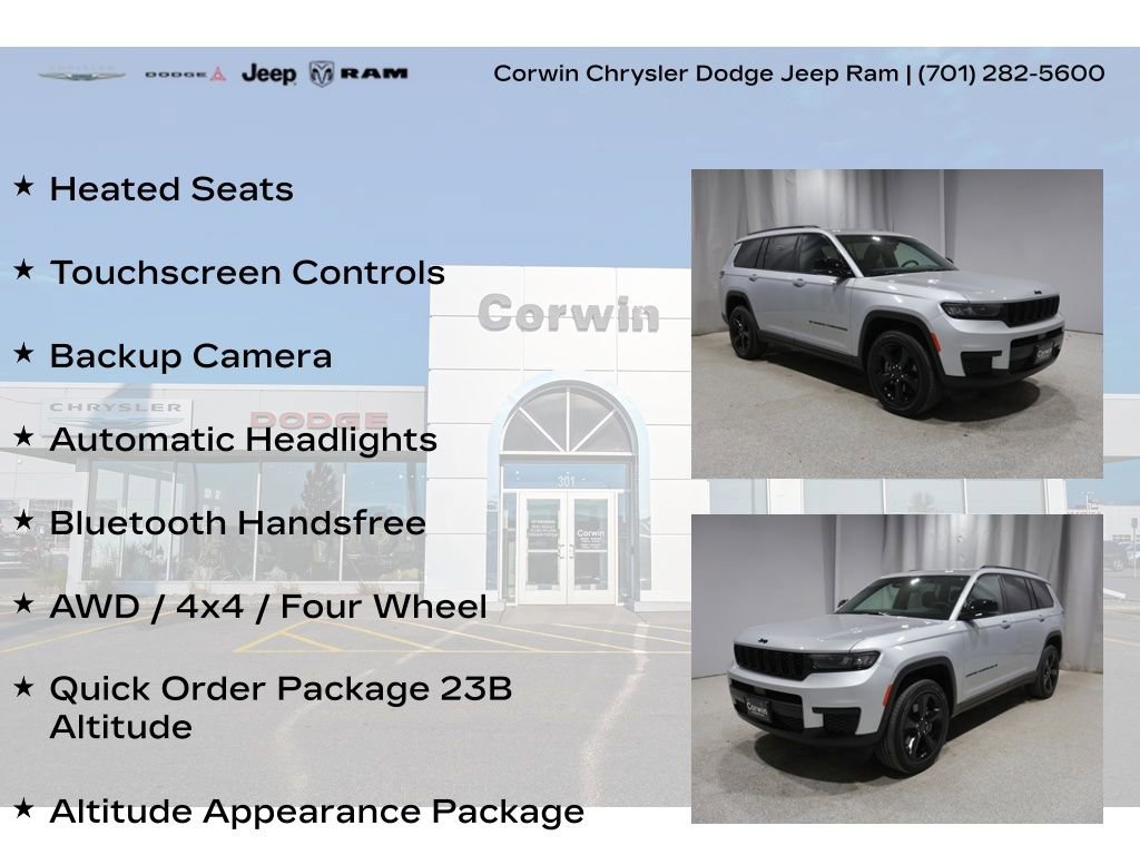 Used 2023 Jeep Grand Cherokee L Laredo AWD/4WD image 8