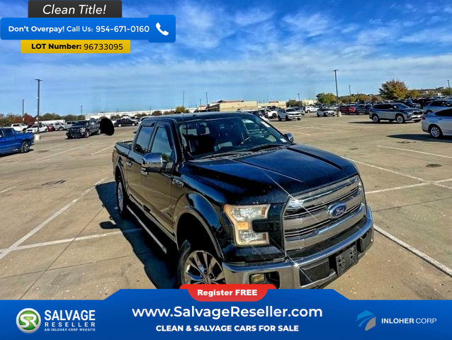 Used 2015 Ford F150 Lariat w/ Equipment Group 502A Luxury image 1