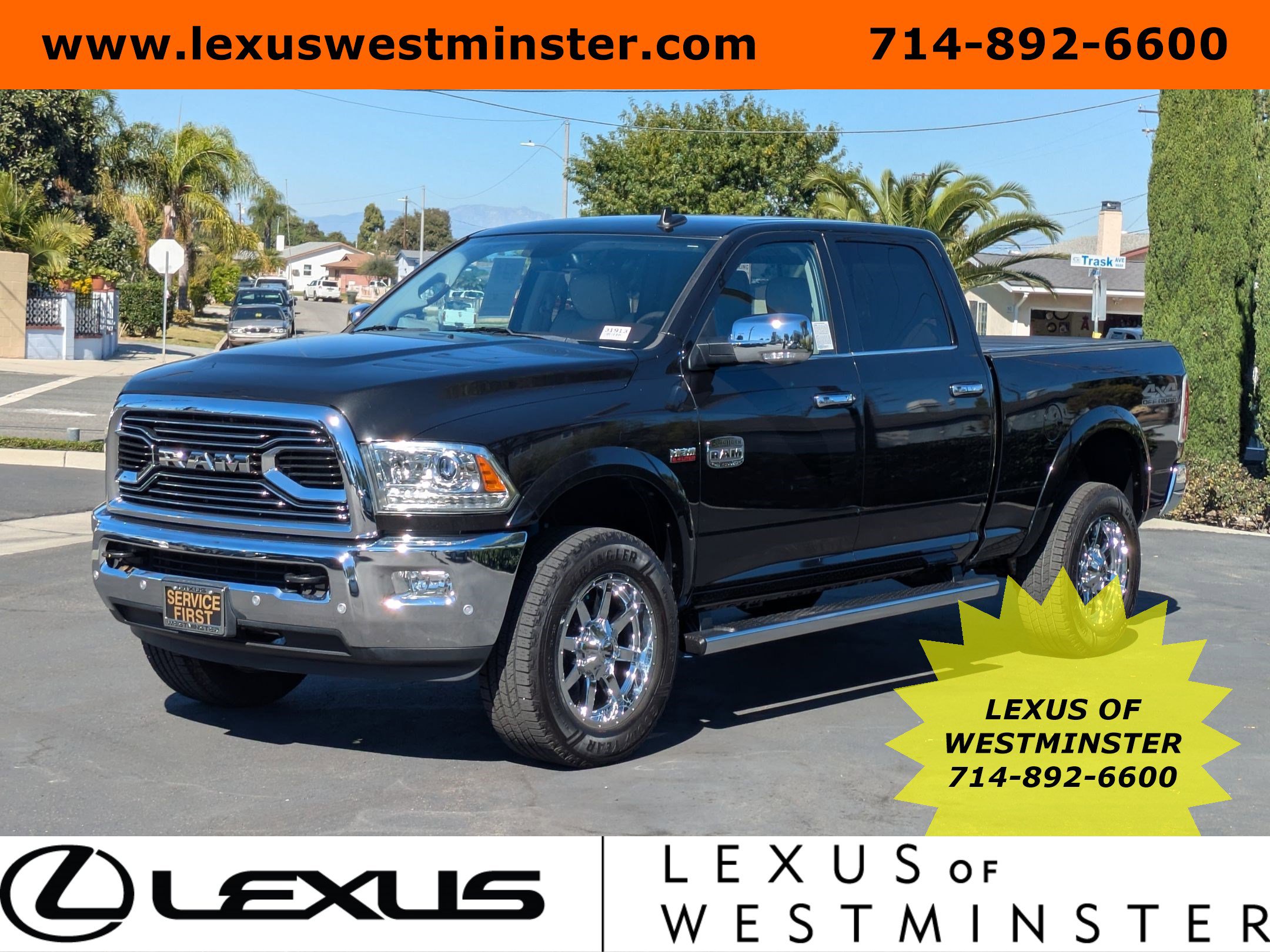 Used 2018 RAM 2500 Longhorn w/ Longhorn Southfork Package