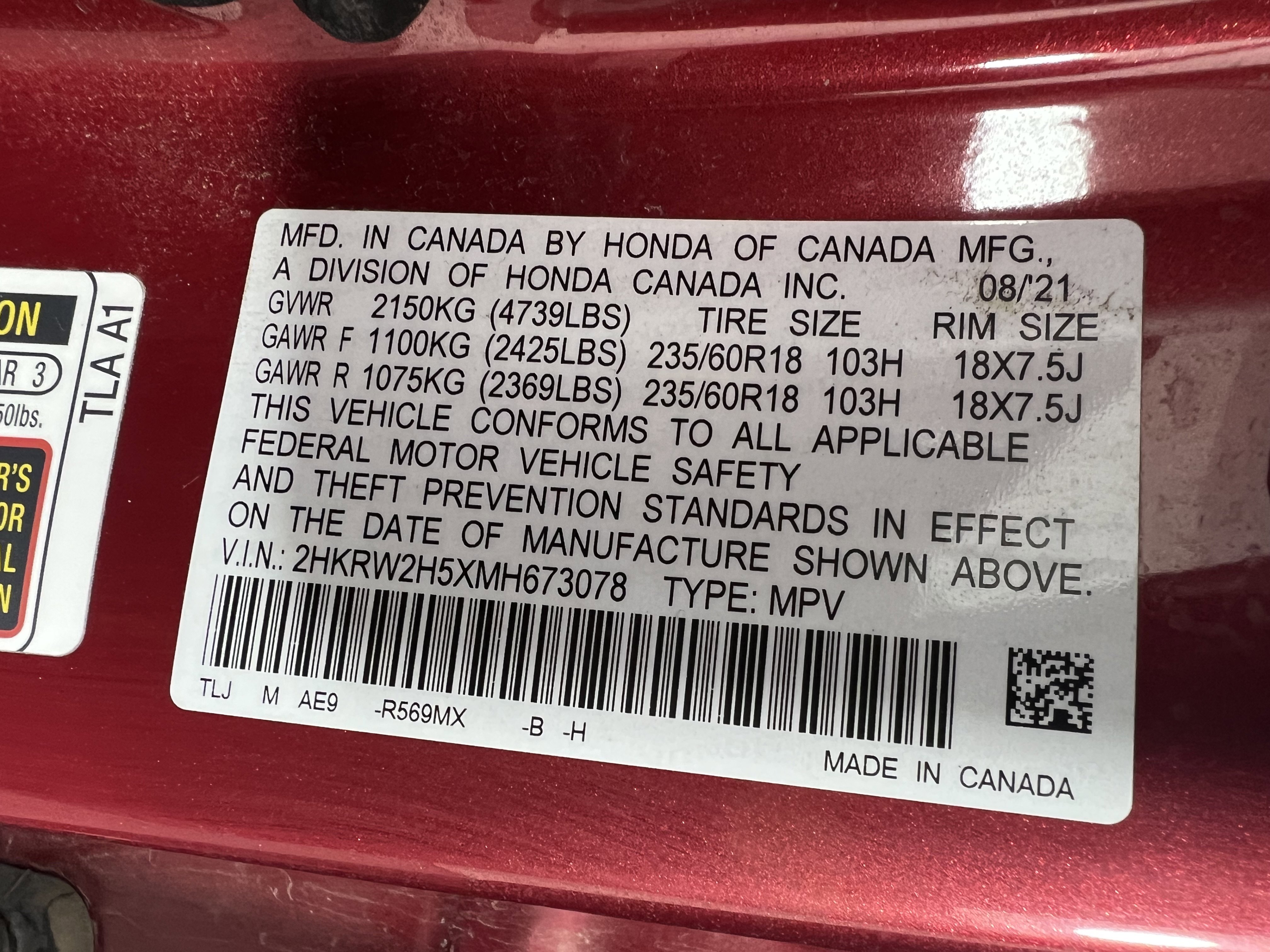 Used 2021 Honda CR-V EX image 33