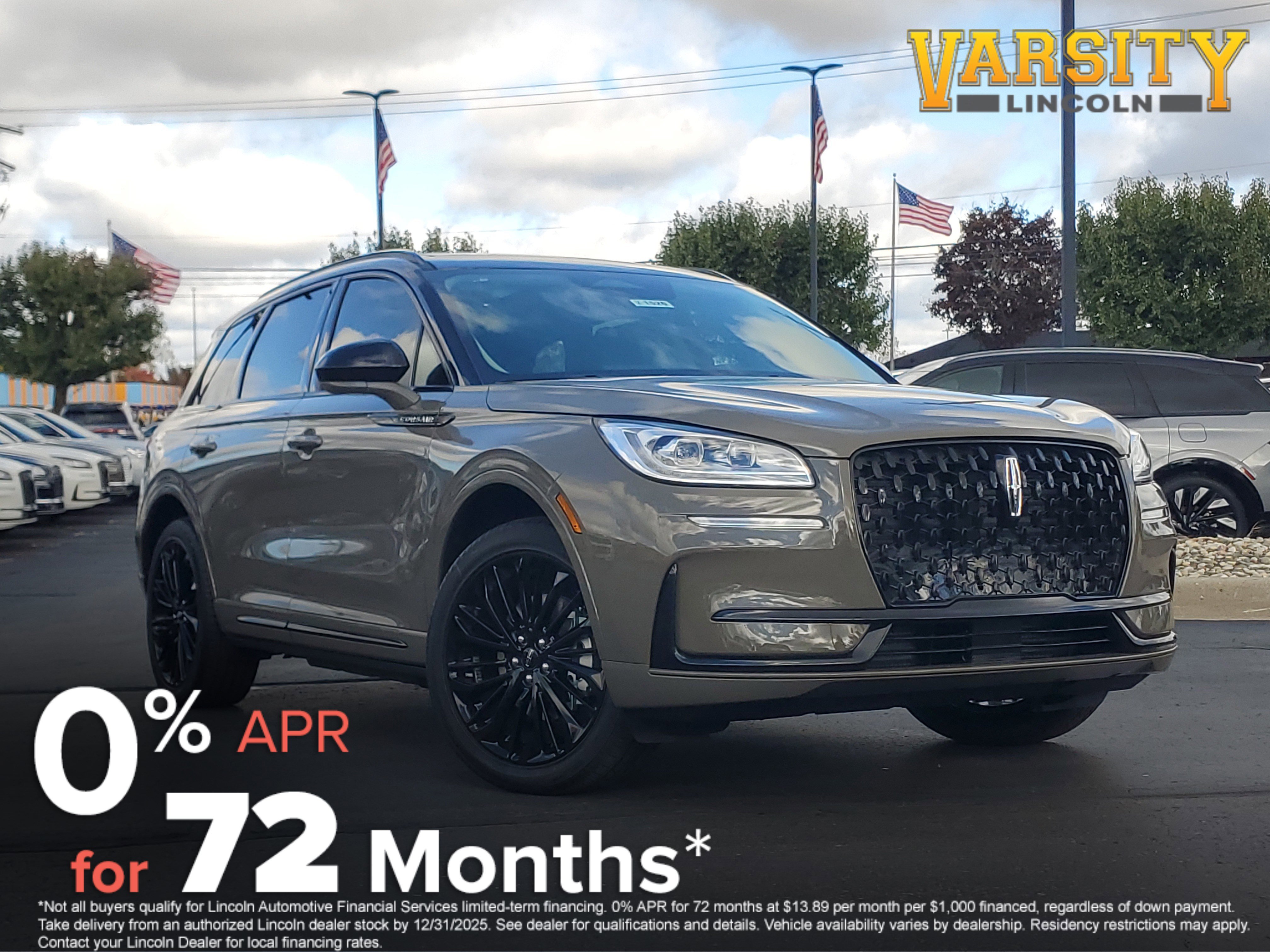 New 2025 Lincoln Corsair Grand Touring w/ Jet Appearance Package image 1