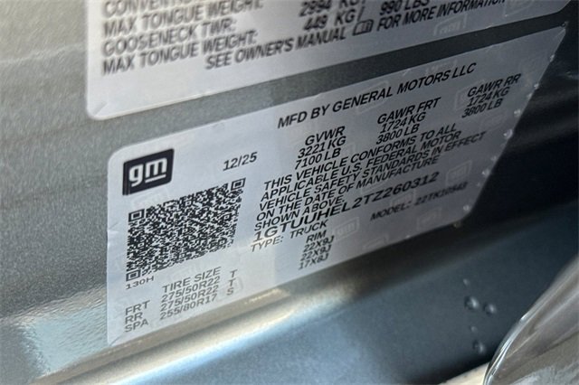 New 2026 GMC Sierra 1500 Denali Ultimate w/ LPO, Black Badging Package image 35