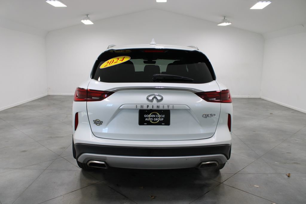 Used 2024 INFINITI QX50 Luxe image 8
