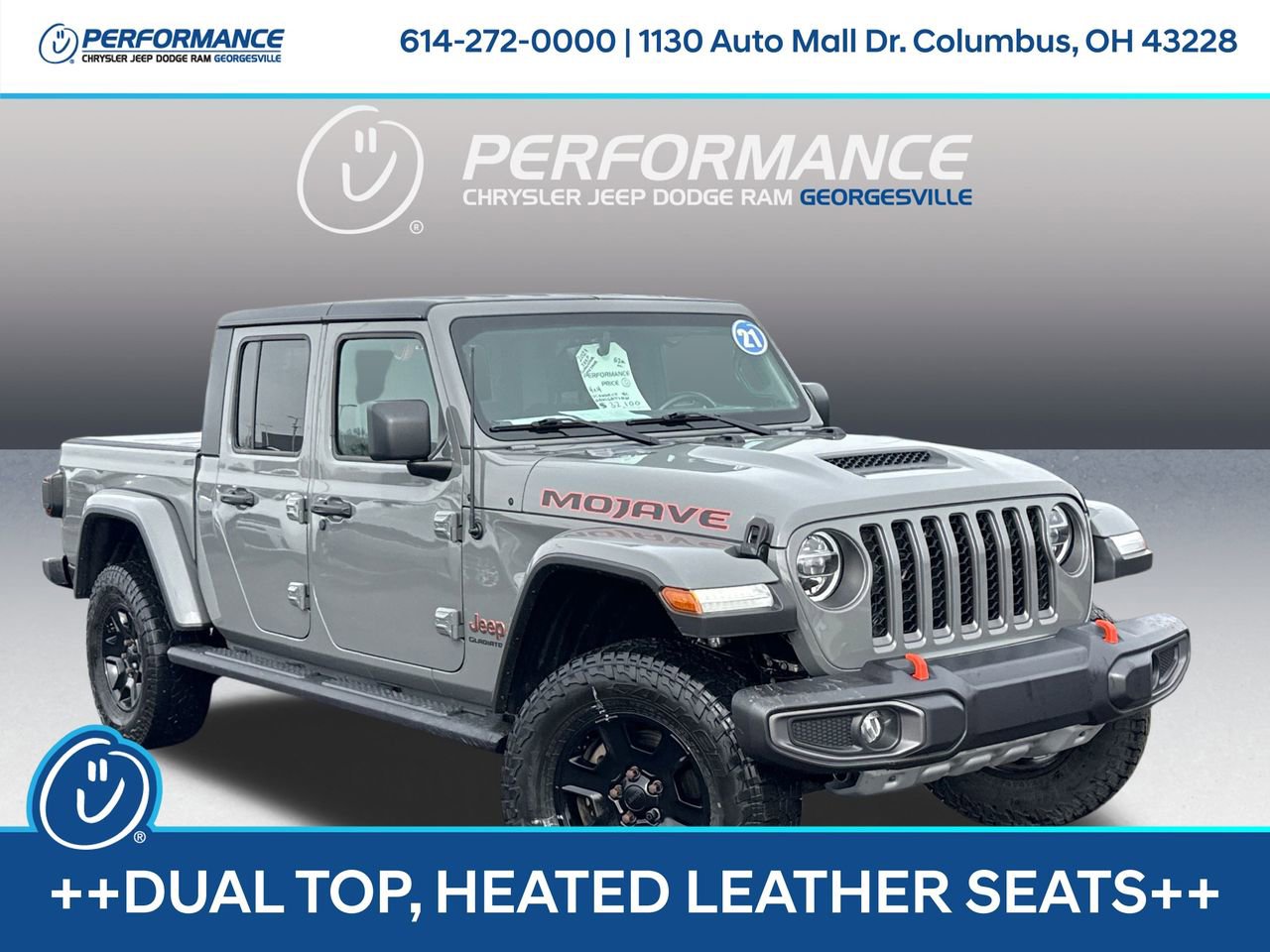 Used 2021 Jeep Gladiator Mojave w/ Dual Top Group