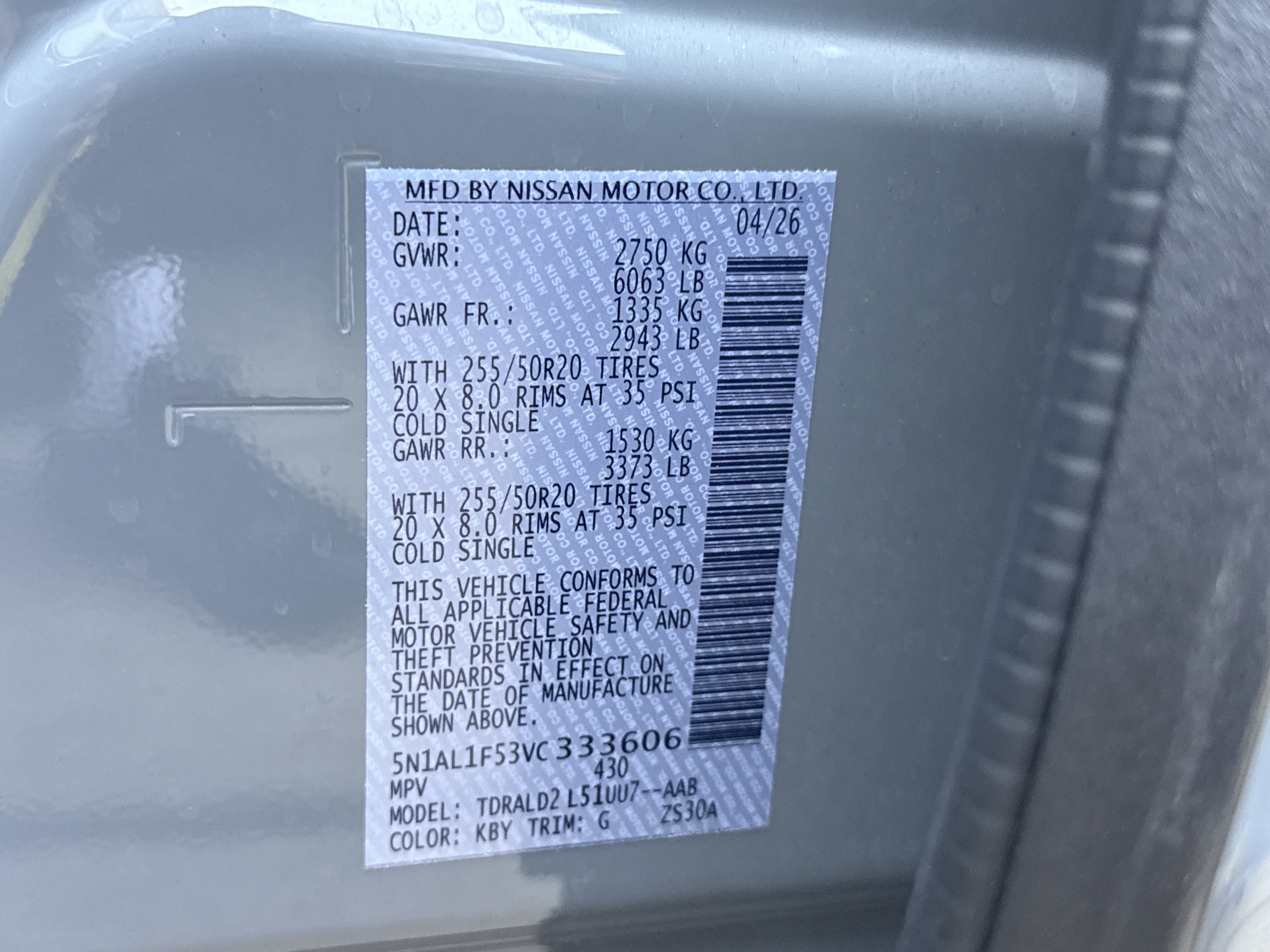 Certified 2027 INFINITI QX60 Luxe w/ Cargo Package FWD image 26