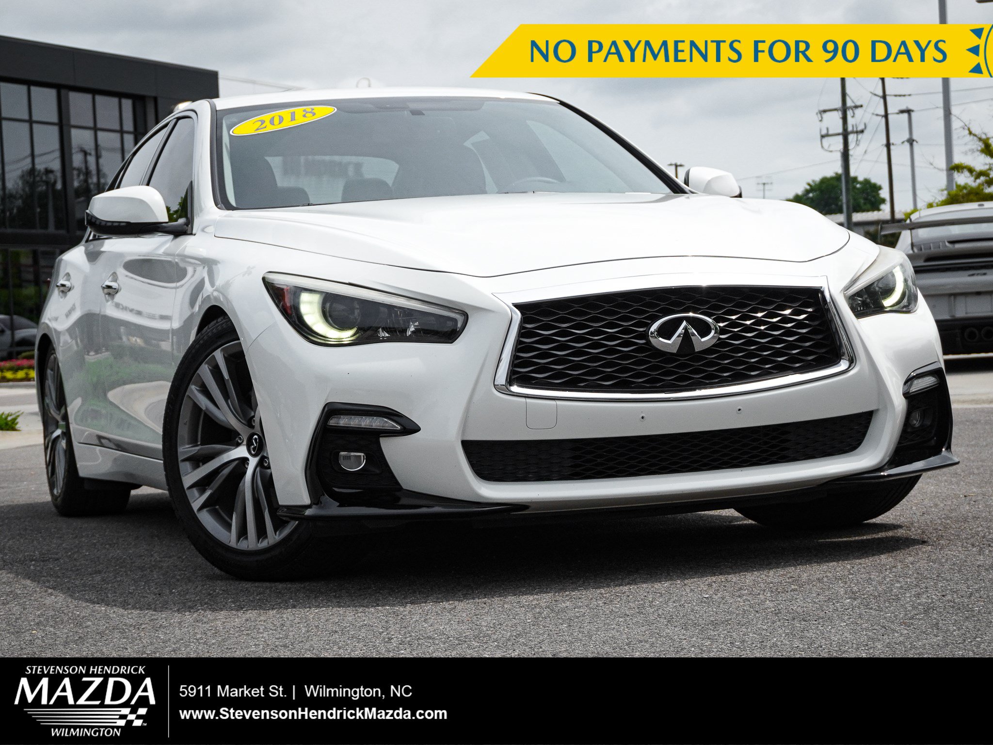 Used 2018 INFINITI Q50 Sport w/ Cargo Package (L95)