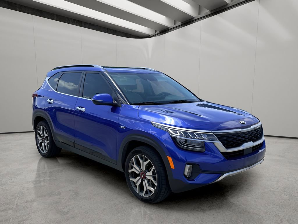 Used 2021 Kia Seltos SX w/ SX Sunroof Package AWD/4WD image 7