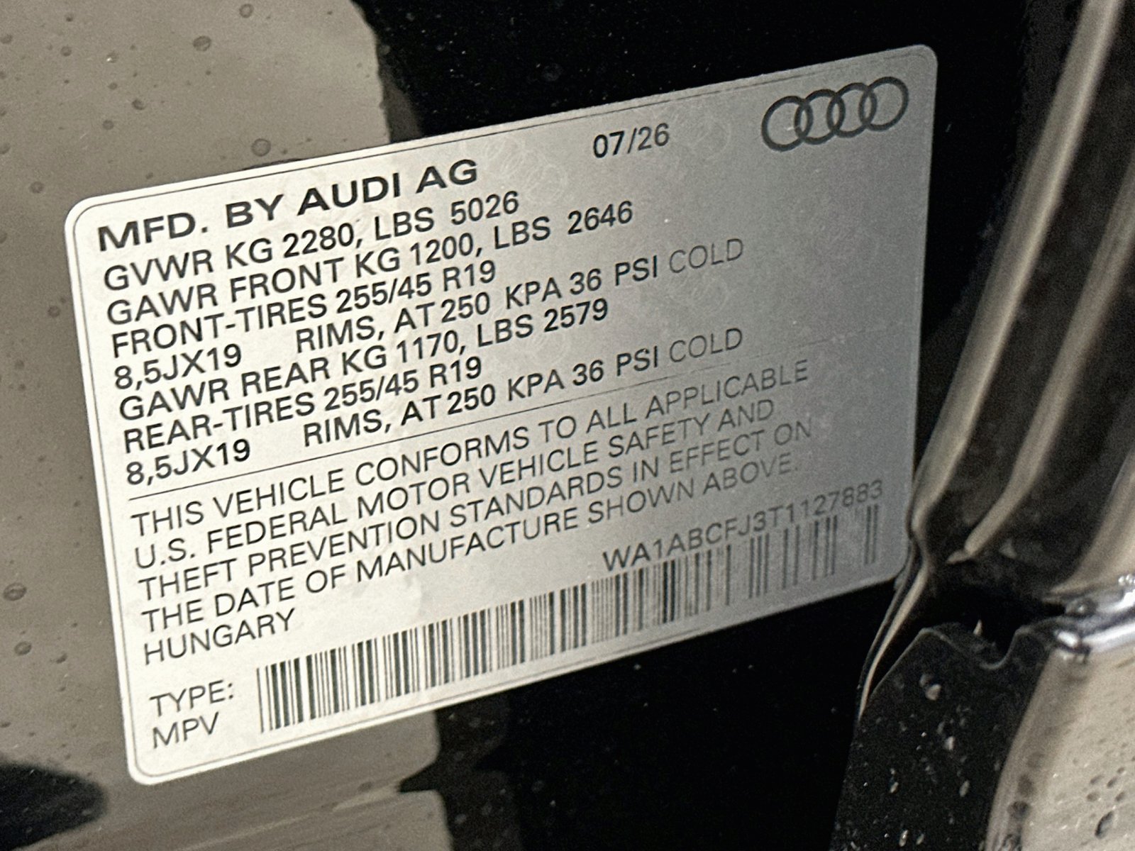 New 2026 Audi Q3 quattro 2.0T AWD/4WD image 48