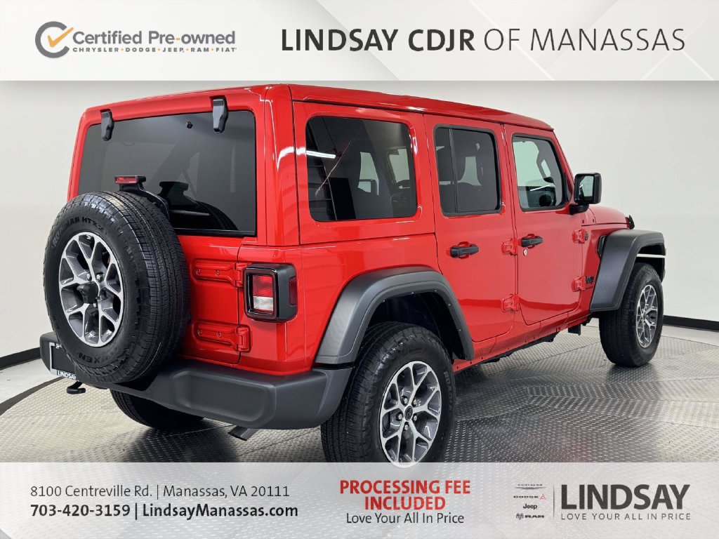 Used 2025 Jeep Wrangler Unlimited Sport AWD/4WD image 9