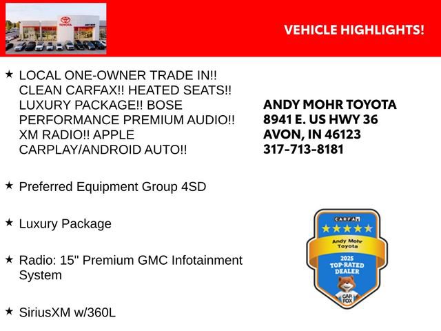 Used 2024 GMC Acadia Elevation w/ Luxury Package AWD/4WD image 2