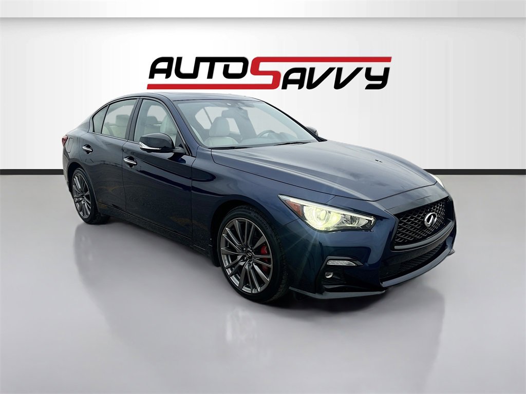 Used 2021 INFINITI Q50 Red Sport 400 w/ Cargo Package